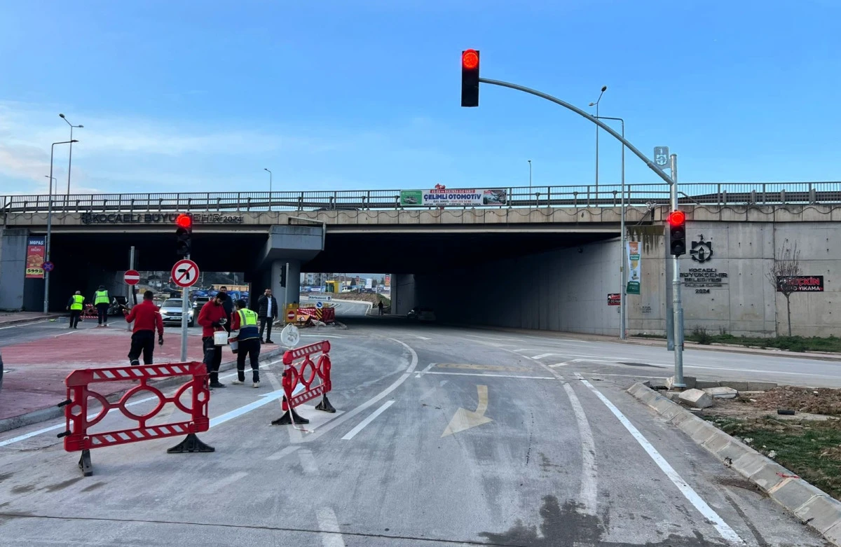 Kaşkaldere bağlantı yolu trafiğe a&ccedil;ıldı
