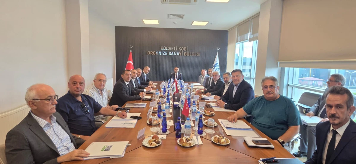 KOBİ Organize Sanayi B&ouml;lgesi M&uuml;teşebbis Heyet Toplantısı Vali Aktaş Başkanlığında Yapıldı