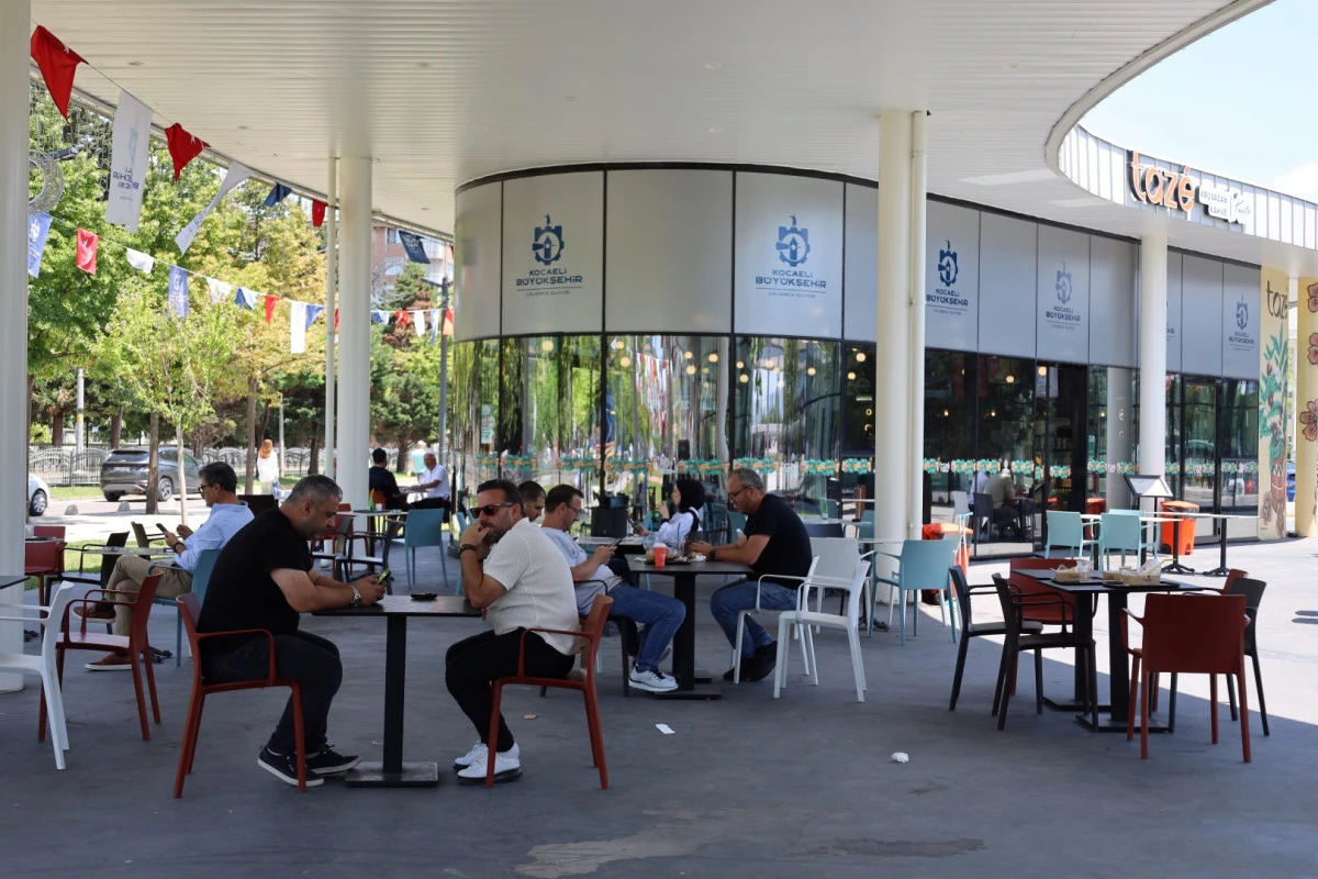 Kocaeli, Büyükşehir’in yeni markası Taze’yi çok sevdi;  Taze, 6 ayda 200 bin vatandaşı ağırladı   