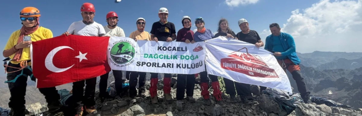 Kocaeli Dağcıları, Kaçkar ve Verçenik Zirvesinde!