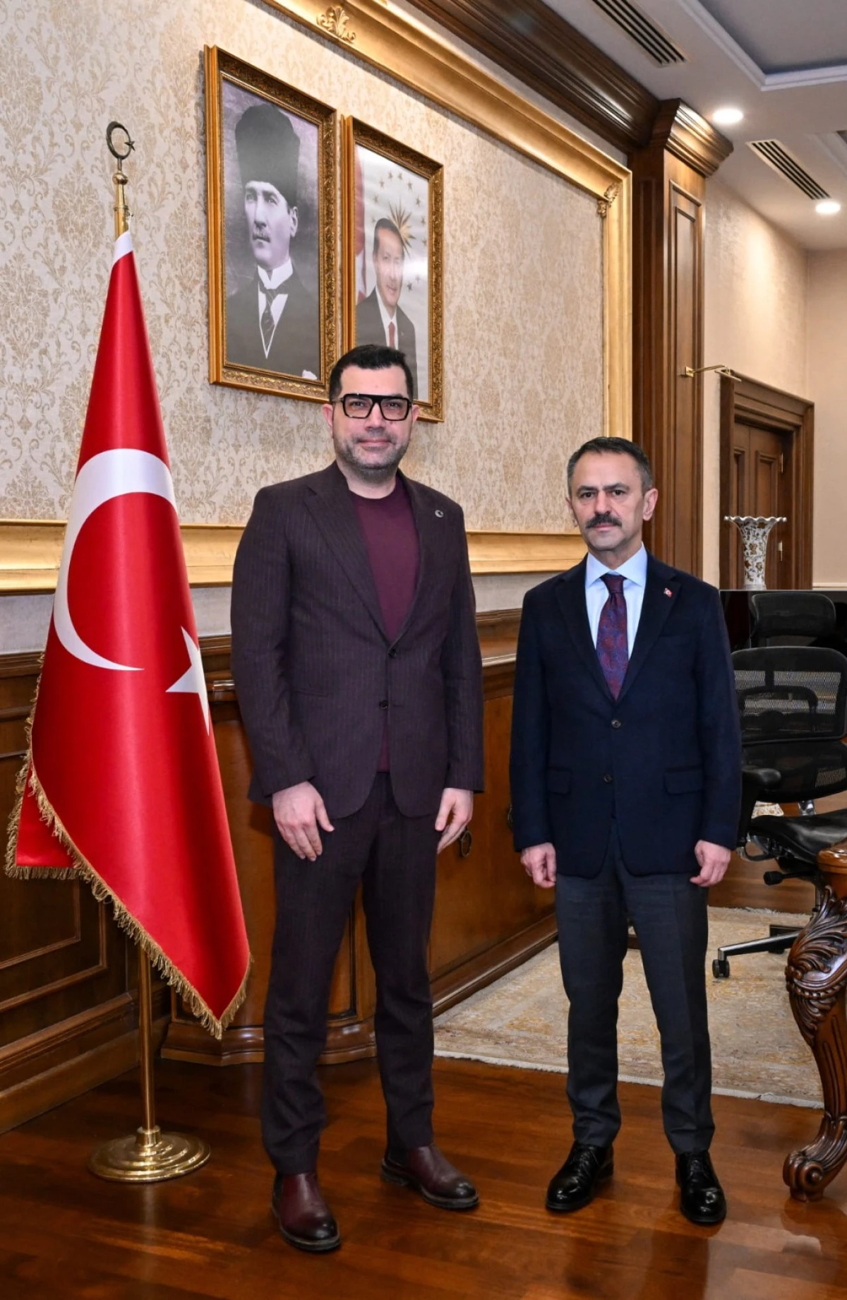 Kocaeli Final Okulları Genel M&uuml;d&uuml;r&uuml; Emin Polat&rsquo;tan Vali İlhami Aktaş&rsquo;a Ziyaret