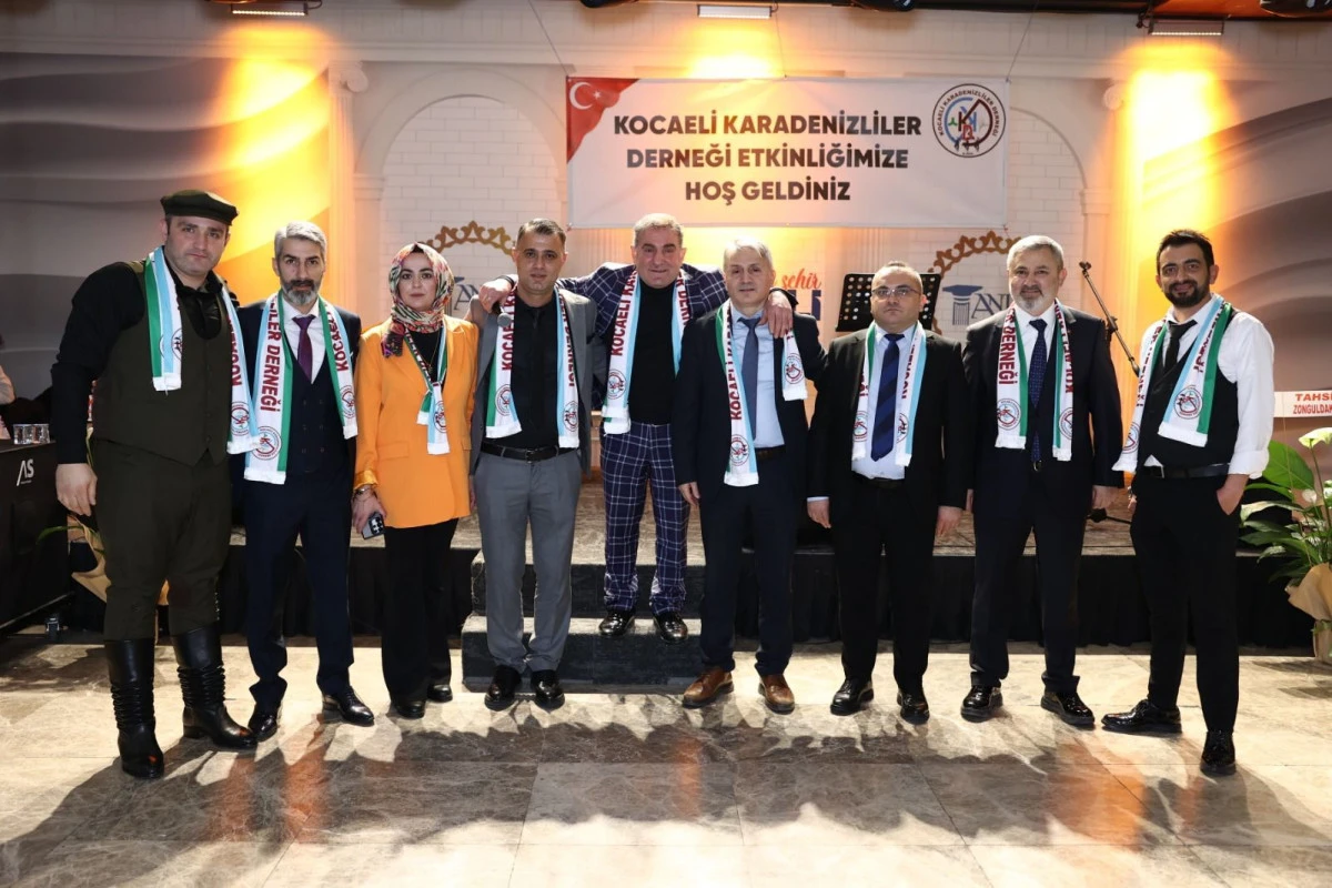 Kocaeli Karadenizliler Derneği 1. Kuruluş Yıl D&ouml;n&uuml;m&uuml;n&uuml; Coşkuyla Kutladı.