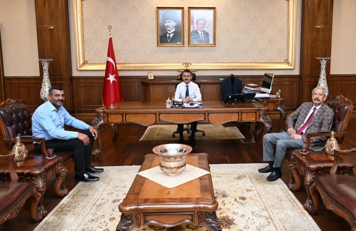 Kocaeli Roman Saha Koordinat&ouml;r&uuml; Ergin Akbulut&rsquo;tan Vali Aktaş&rsquo;a Ziyaret