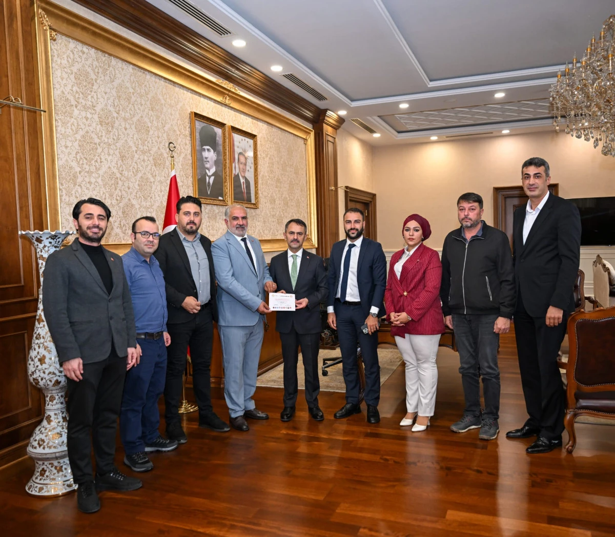 Kocaeli Sivas Dernekler Federasyonu'ndan Vali Aktaş'a Davet