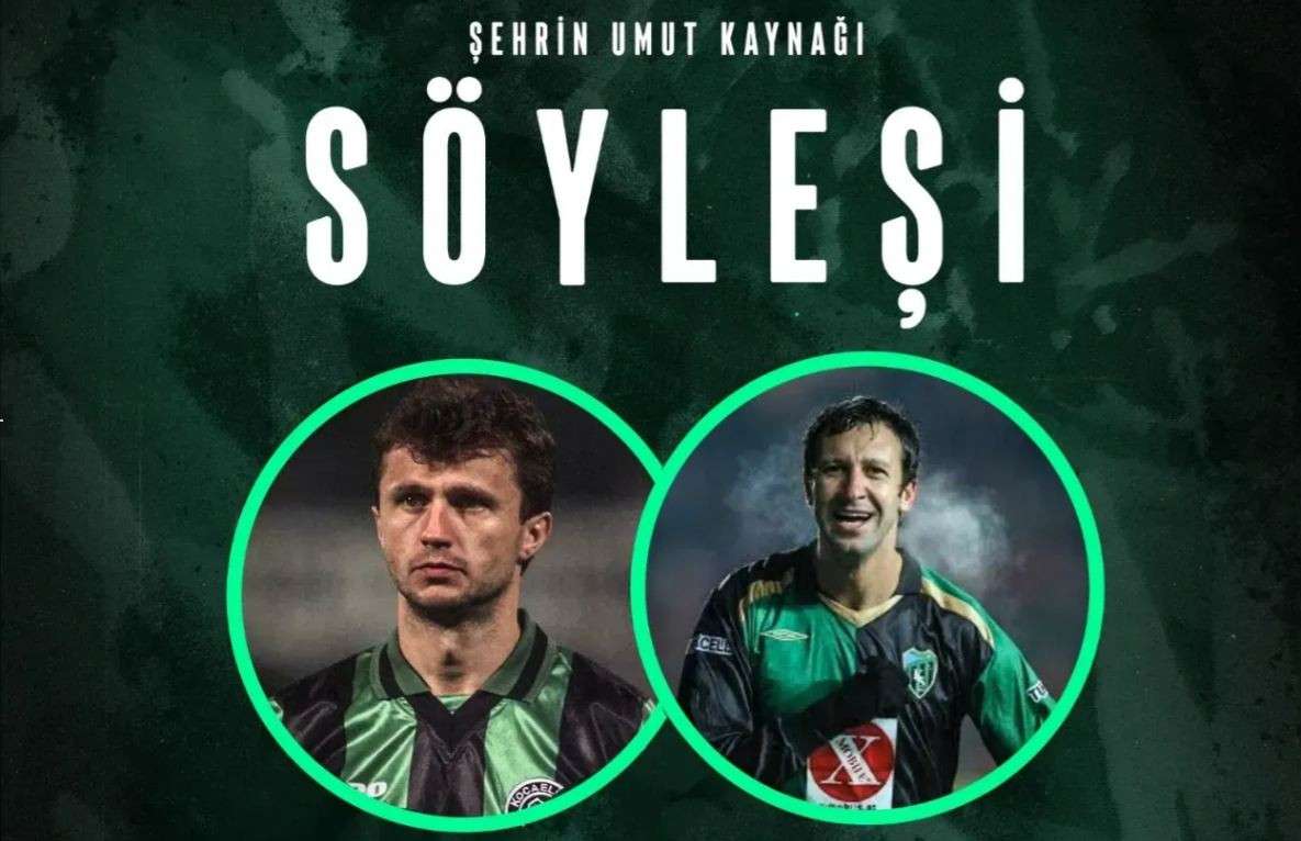 Kocaelispor’un 2 efsanesi Kitap Fuarı’nda taraftarlarla buluşuyor!