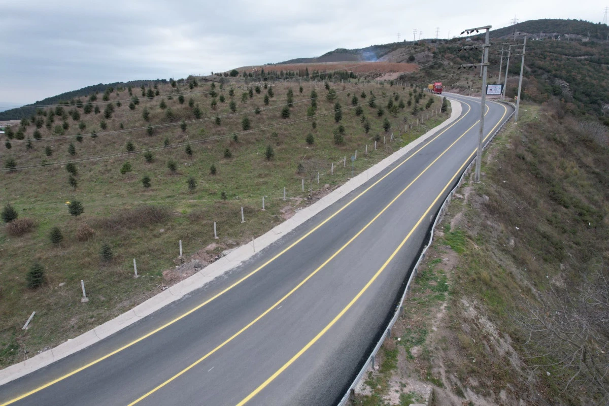 K&ouml;rfez İlimtepe Bağlantı Yolu&rsquo;nda 2. etaba hazırlık