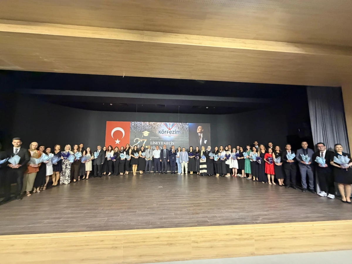 K&Ouml;RFEZİM EĞİTİM KURUMLARI LİSEYE GE&Ccedil;İŞ T&Ouml;RENi MUHTEŞEMDİ