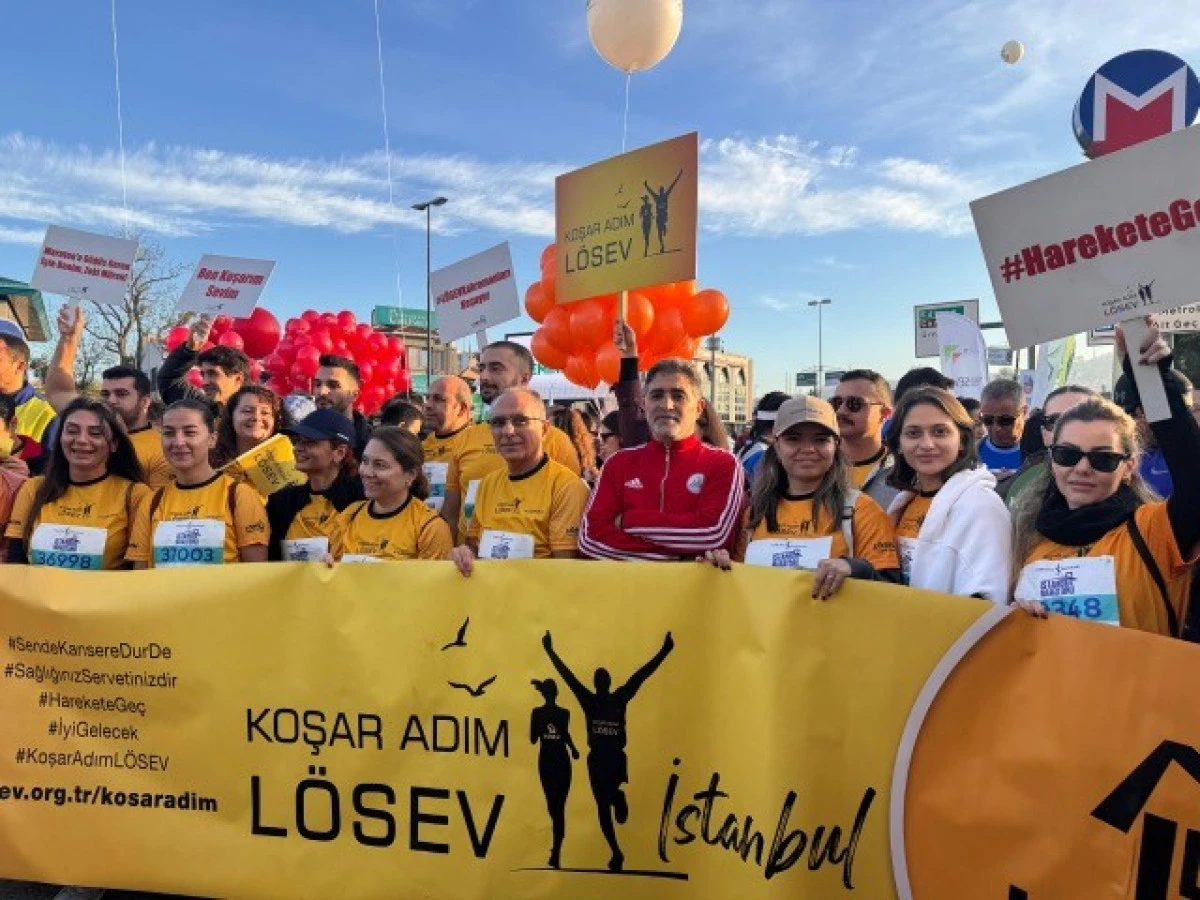 KOŞAR ADIM LÖSEV TAKIMI LÖSEMİLİ ÇOCUKLAR HAFTASI’NDA KOŞTU