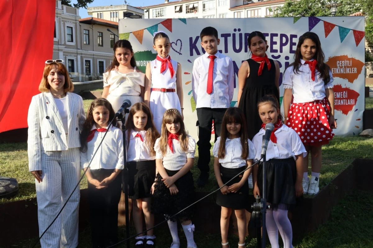 K&uuml;lt&uuml;r Tepesi&rsquo;nde emek, &uuml;retim ve eğlence buluştu