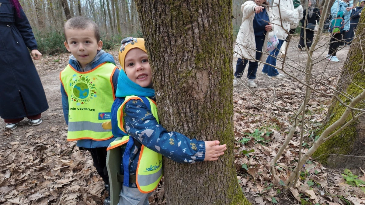 Lokomotif&rsquo;in minikleri Ormanya&rsquo;da doğayı keşfetti