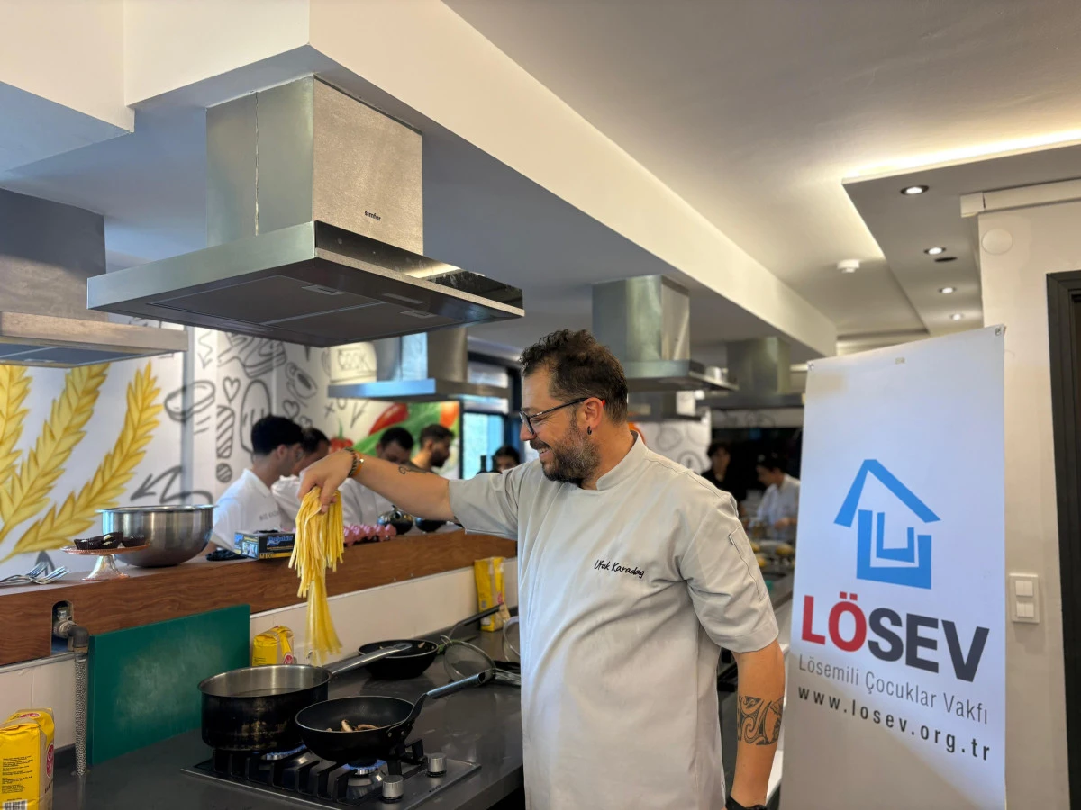 LÖSEV’DEN GENÇLERE MAKARNA YAPIM ATÖLYESİ