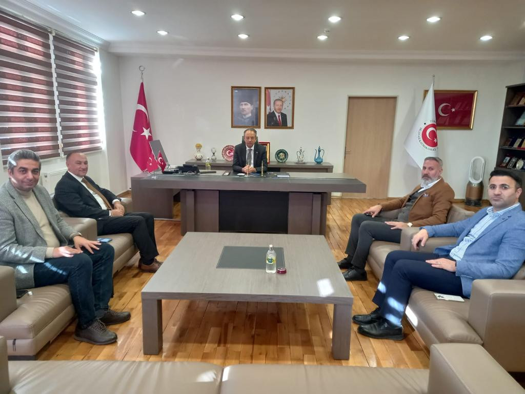 Marmara Iğdırlılar Dernekler Federasyonu'ndan Kaymakam Kubilay'a Başsağlığı Ziyareti