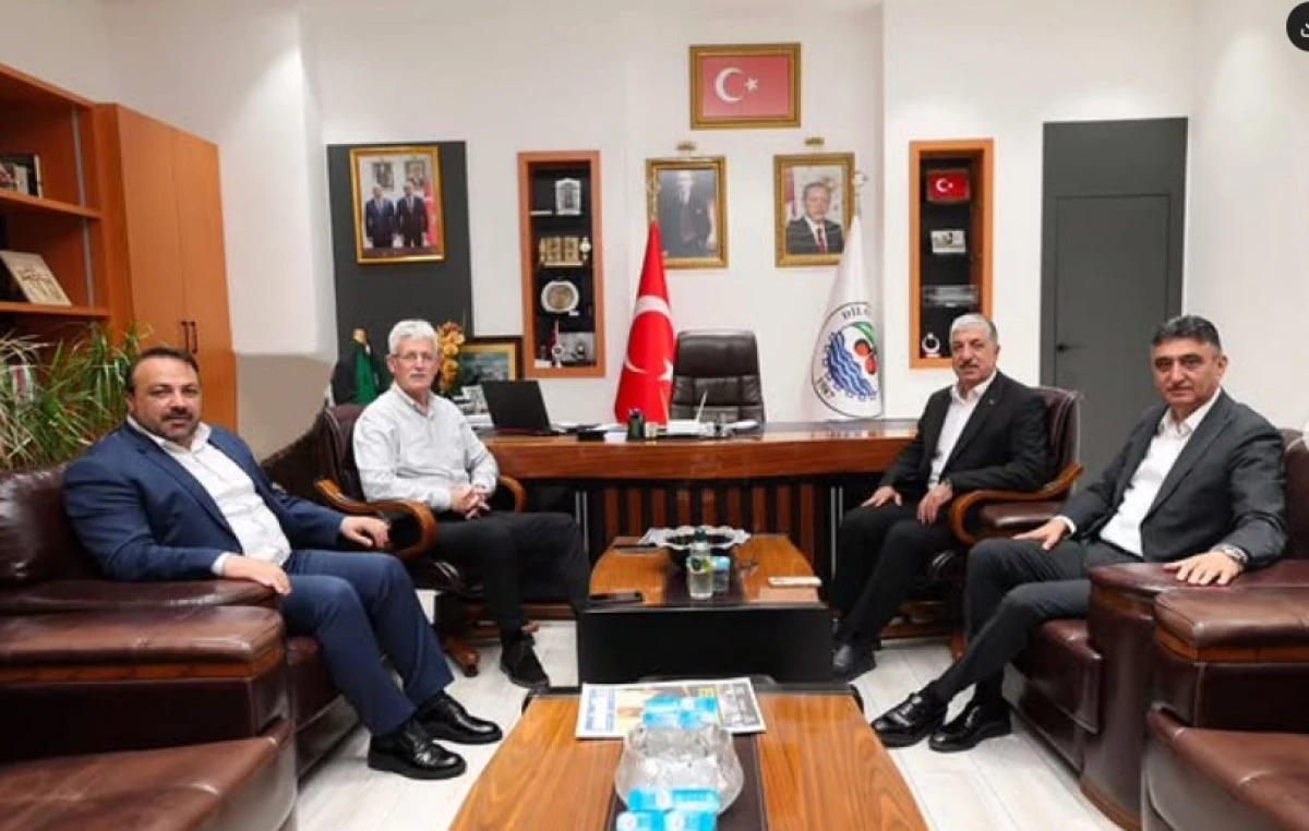 Mehmet Ellibeş&rsquo;ten Ramazan &Ouml;meroğlu&rsquo;na Ziyaret