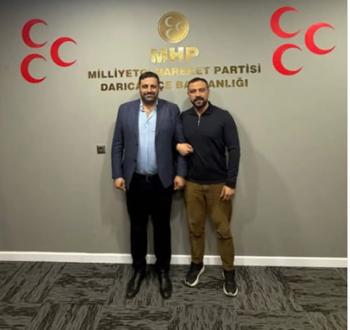MHP &Ccedil;AYIROVA İL&Ccedil;E BAŞKANLIĞI&rsquo;NA NİHAT ELYAĞUTU&rsquo;DAN ZİYARET
