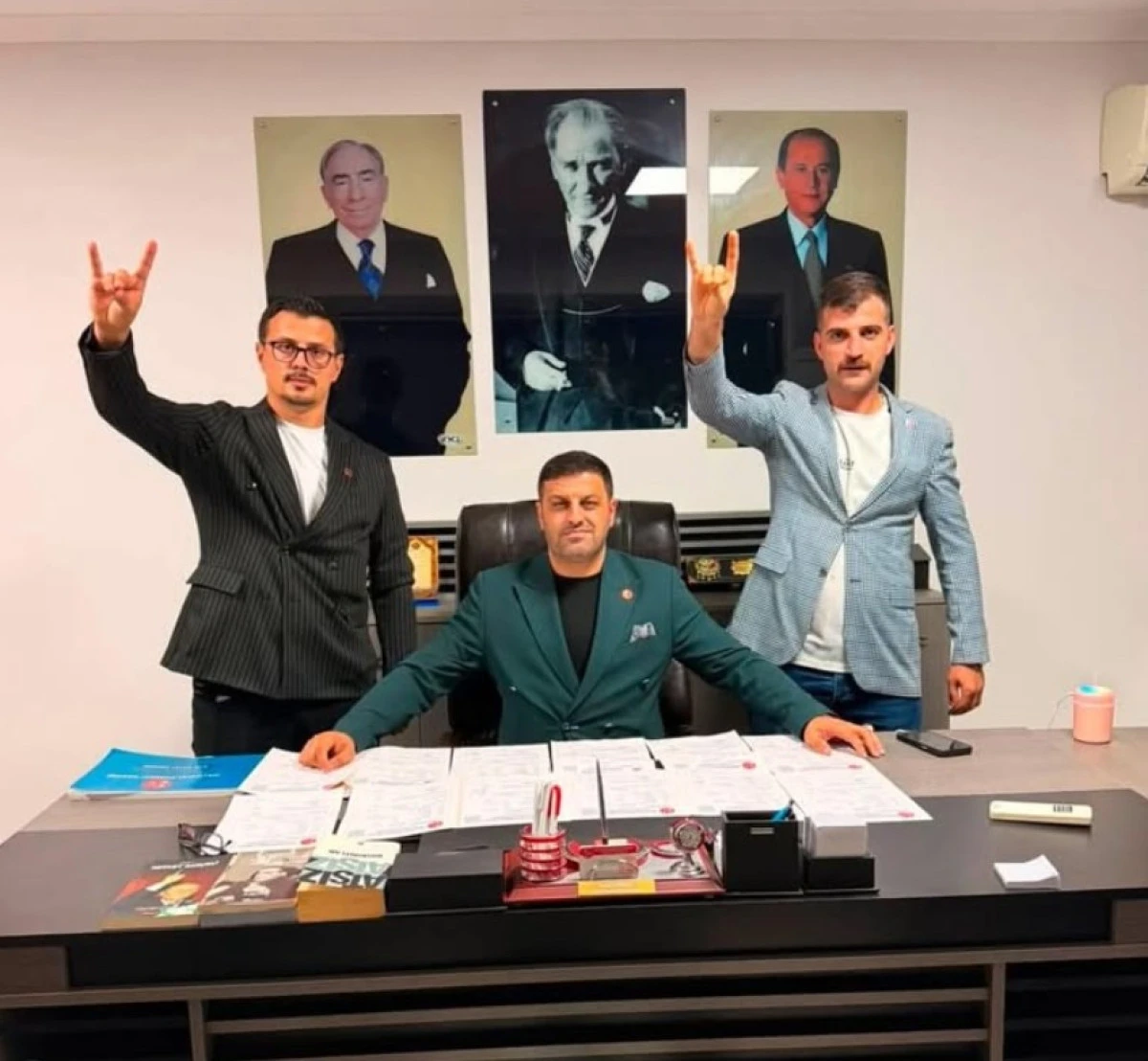 MHP Darıca Teşkilatı&rsquo;nda N&ouml;bet&ccedil;i Y&ouml;neticilere Ziyaret