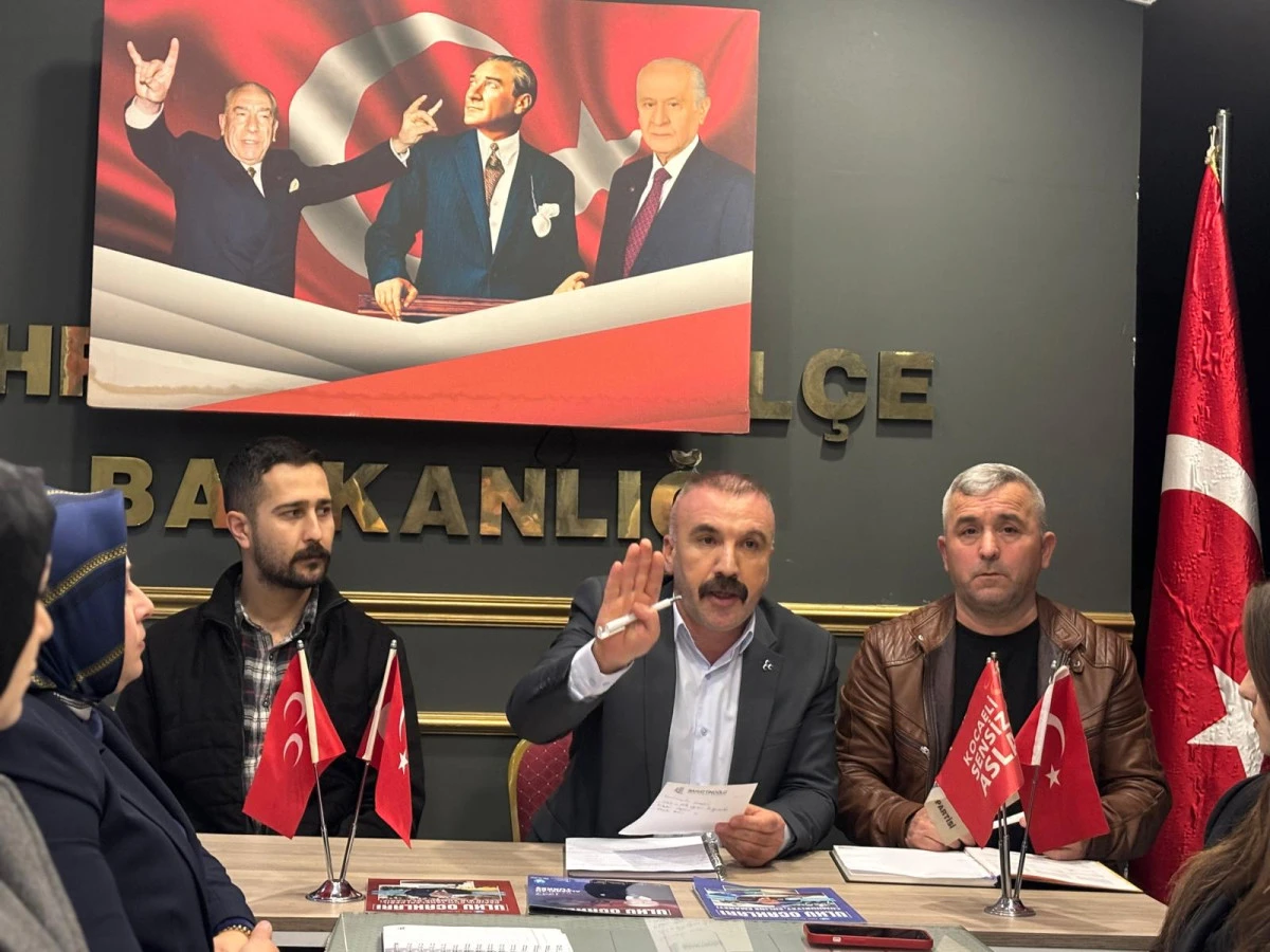 MHP Dilovası&rsquo;nda Birlik ve Kararlılık Mesajı