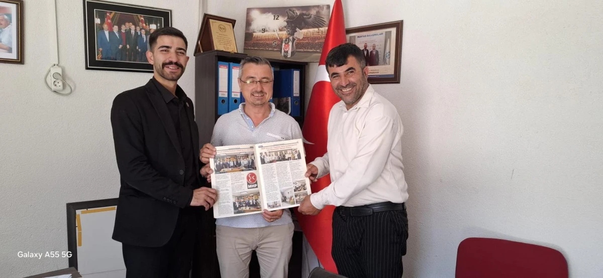 MHP Dilovası’ndan Muhtarlara Ziyaretler Devam Ediyor