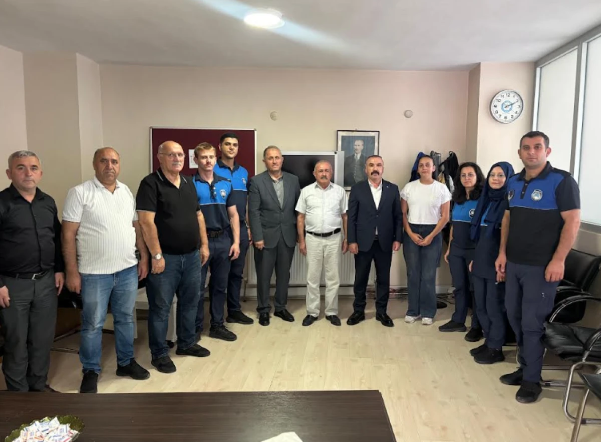 MHP Dilovası&rsquo;ndan Zabıta M&uuml;d&uuml;rl&uuml;ğ&uuml;&rsquo;ne Ziyaret