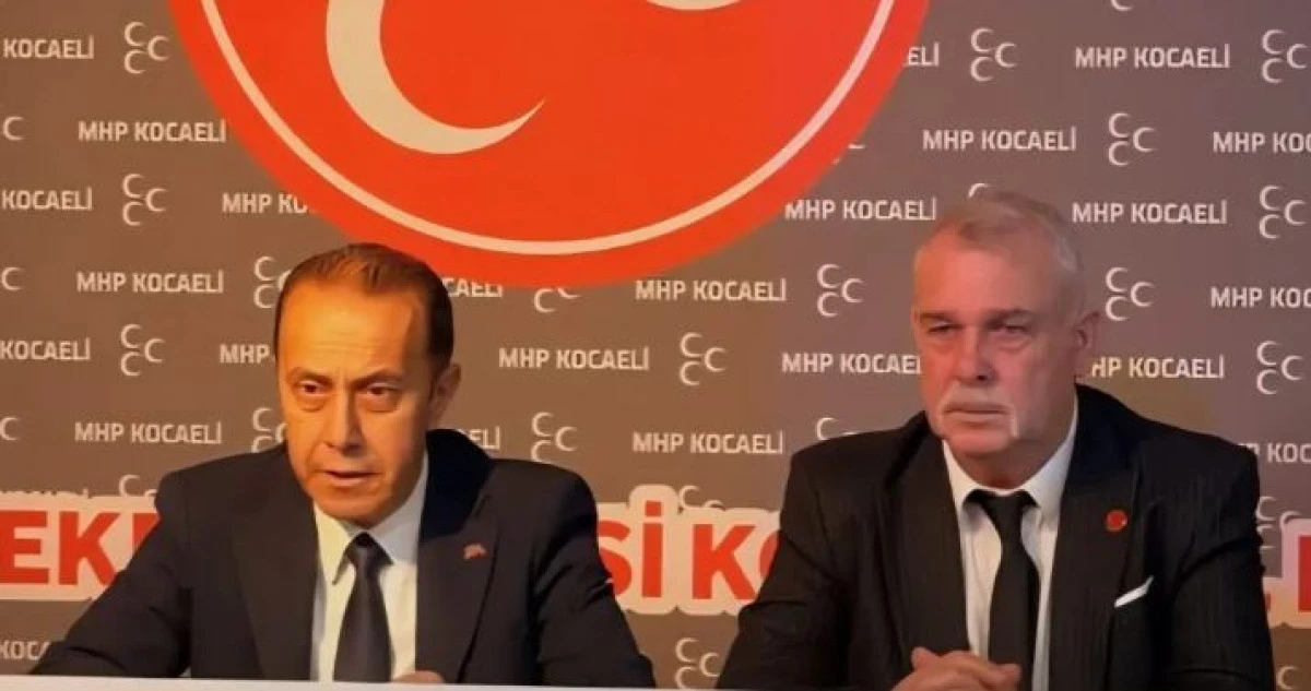 MHP Gebze İl&ccedil;e Başkanı G&ouml;revden Alındı