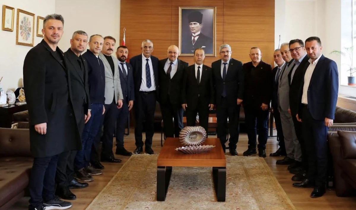 MHP İl Başkanı Akın ve Y&ouml;netimi&rsquo;nden KOTO&rsquo;ya ziyaret