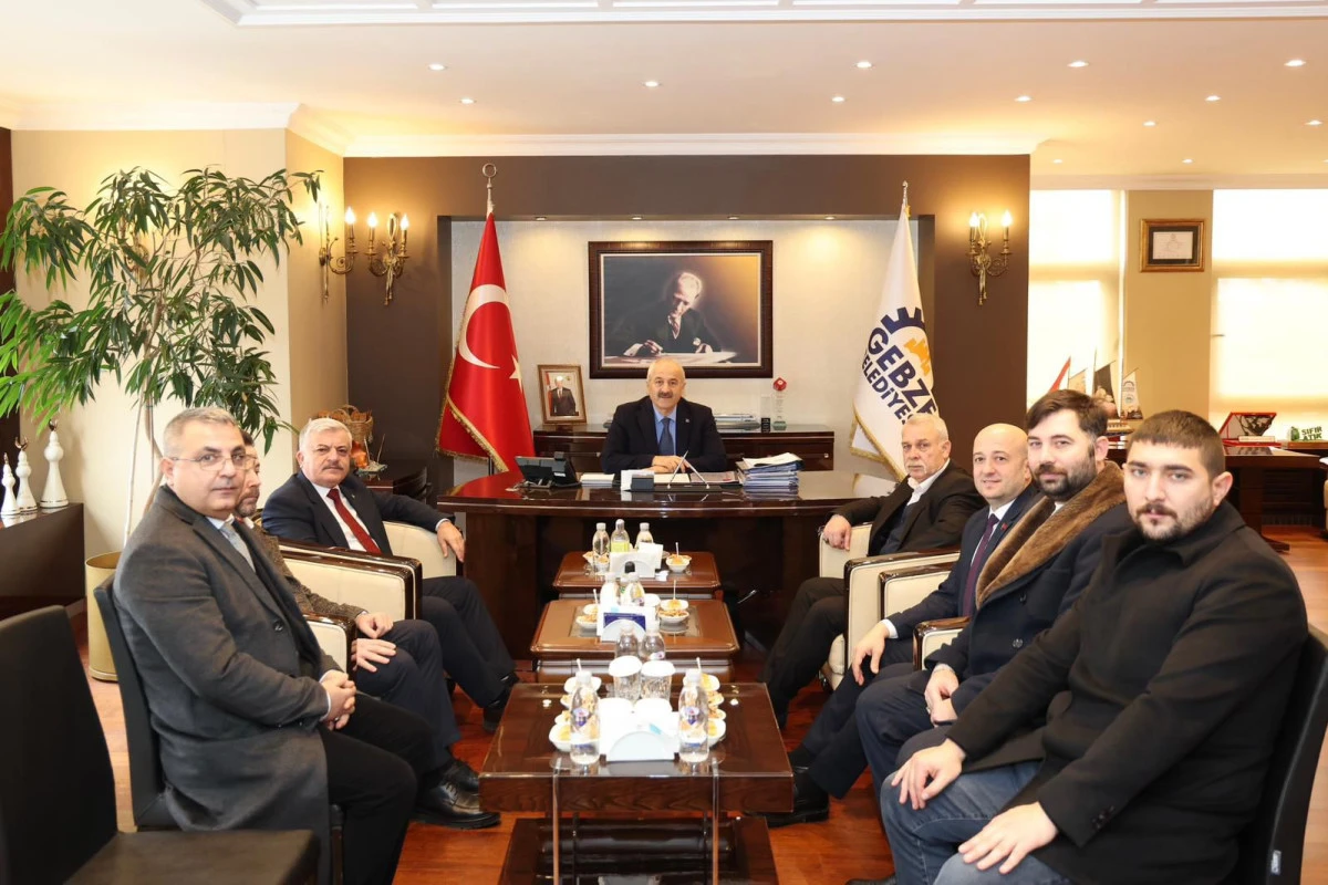 MHP İl Başkanı Tuncay Batı'dan Başkan B&uuml;y&uuml;kg&ouml;z&rsquo;e Ziyaret