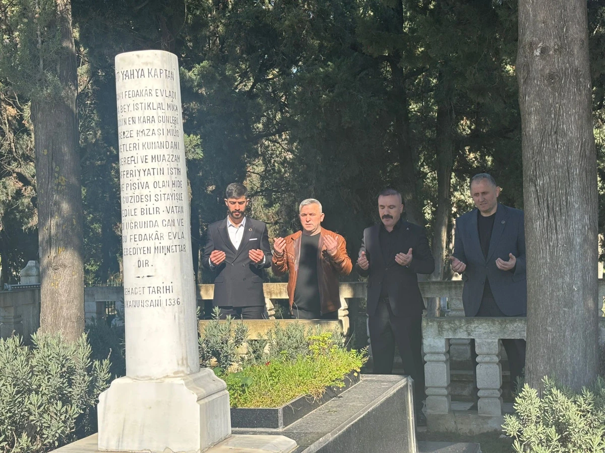 Milli M&uuml;cadele Kahramanı Şehidimiz Yahya Kaptan&rsquo;ın Aziz Hatırasına Sahip &Ccedil;ıkıyoruz