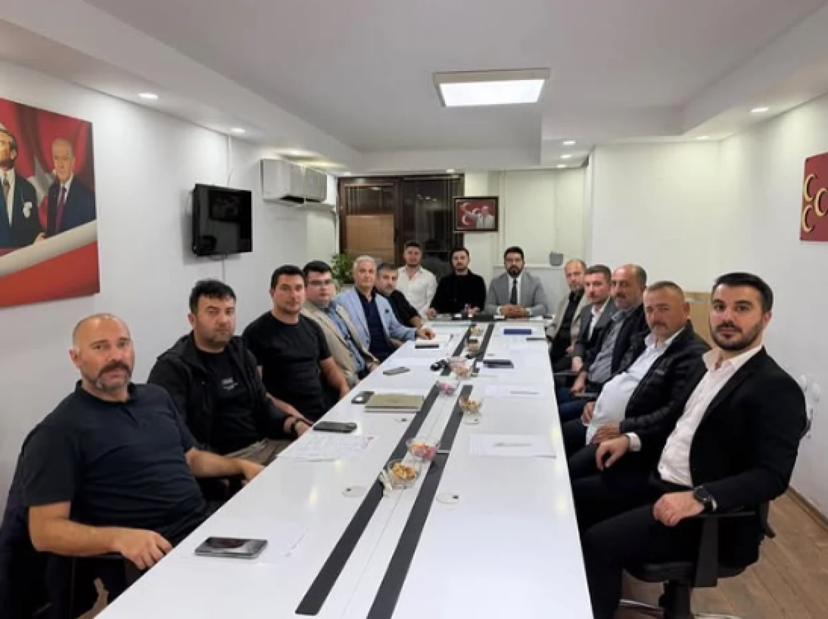 MHP DARICA İL&Ccedil;E SEKRETERİ MUHAMMED AYDIN İL&Ccedil;E SEKRETERLERİ TOPLANTISINA KATILDI