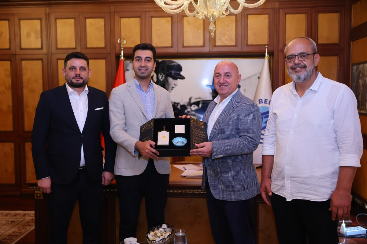 Muzaffer Bıyık&rsquo;tan Tuzla Belediye Başkanı Eren Ali Bing&ouml;l&rsquo;e Ziyaret