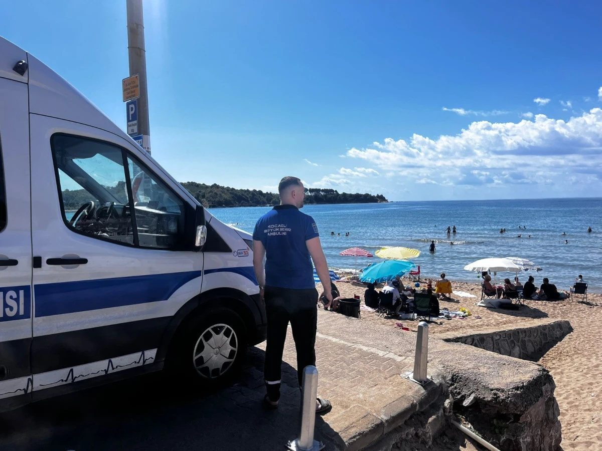 Nakil Ambulans sahillerdeki nöbetini tamamladı