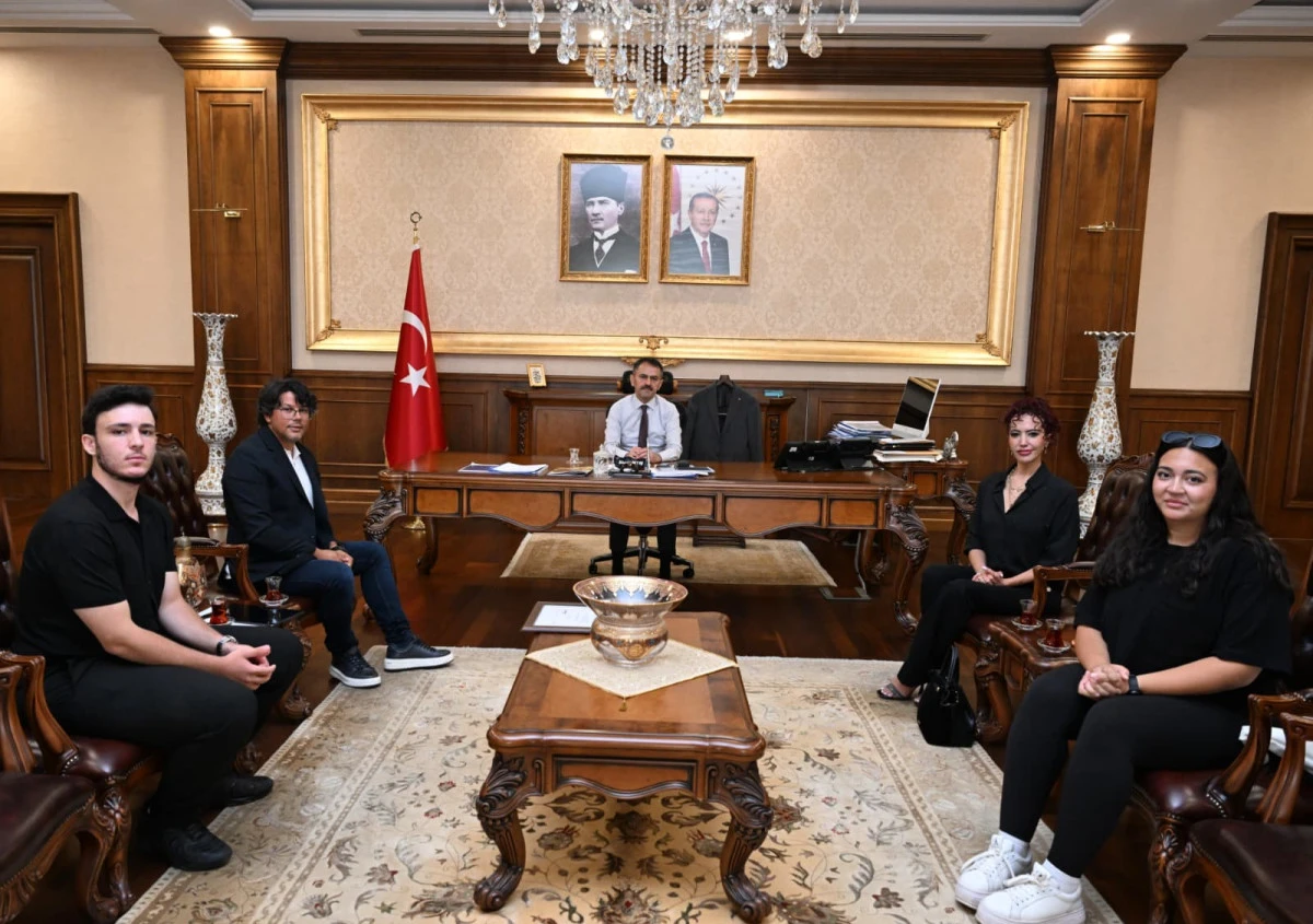 Obezite ile M&uuml;cadele Derneği Kurucu Başkanı ve HK Doğa Sporları A.Ş. Sahibi  Kargulu&rsquo;dan, Vali Aktaş&rsquo;a Ziyaret