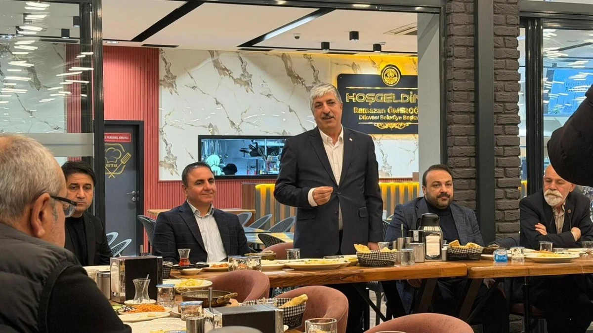 &Ouml;meroğlu Sahur Programında Dilovası&rsquo;nın Yol Haritasını Anlattı