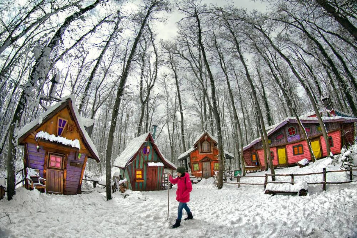 Ormanya&rsquo;da kartpostallık kış manzaraları