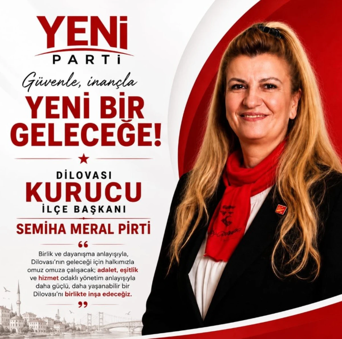 Semiha Meral Pırıtı: &ldquo;İl&ccedil;emizin Hak Ettiği Değeri Bulması İ&ccedil;in M&uuml;cadele Edeceğiz&rdquo;