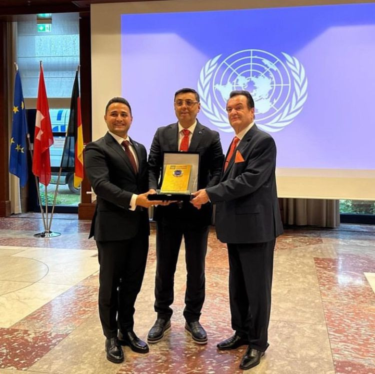 Serkan Bayram'a Uluslararası Onur: Barış Elçisi Ödülü
