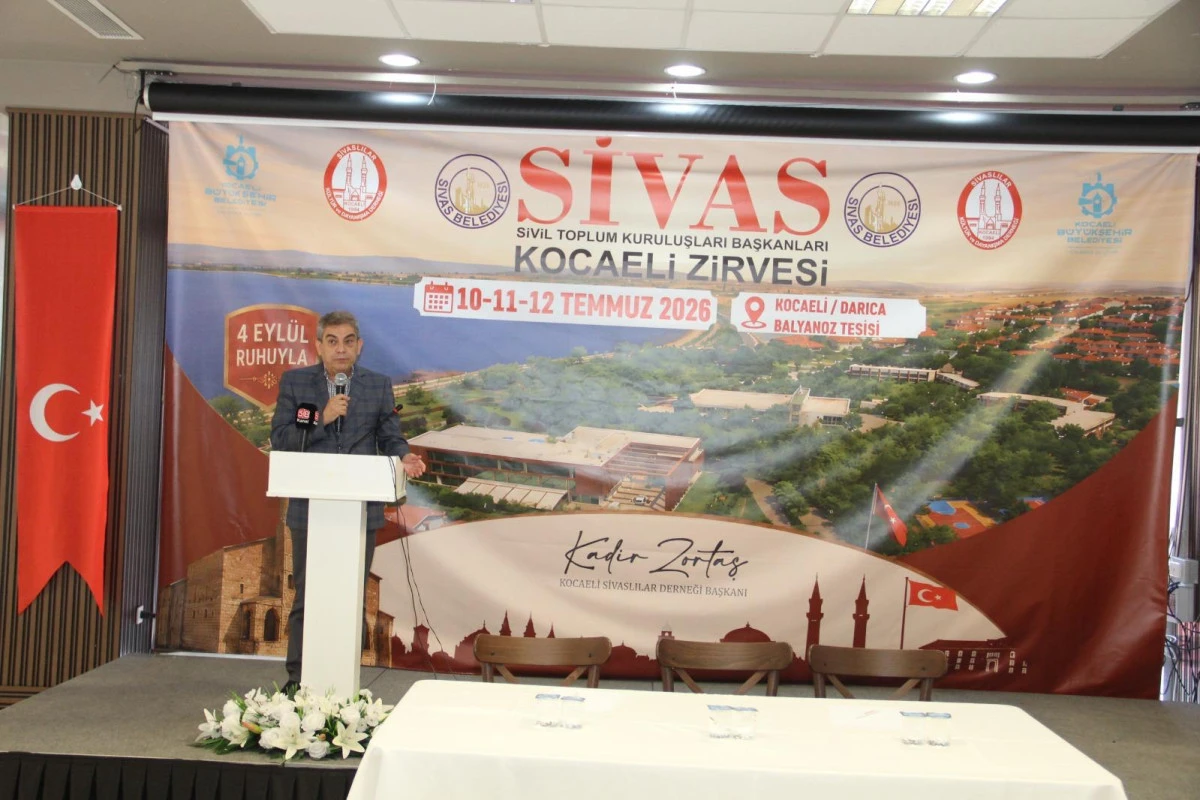 Sivas STK Başkanları Zirvesi Kocaeli&rsquo;de Ger&ccedil;ekleşti