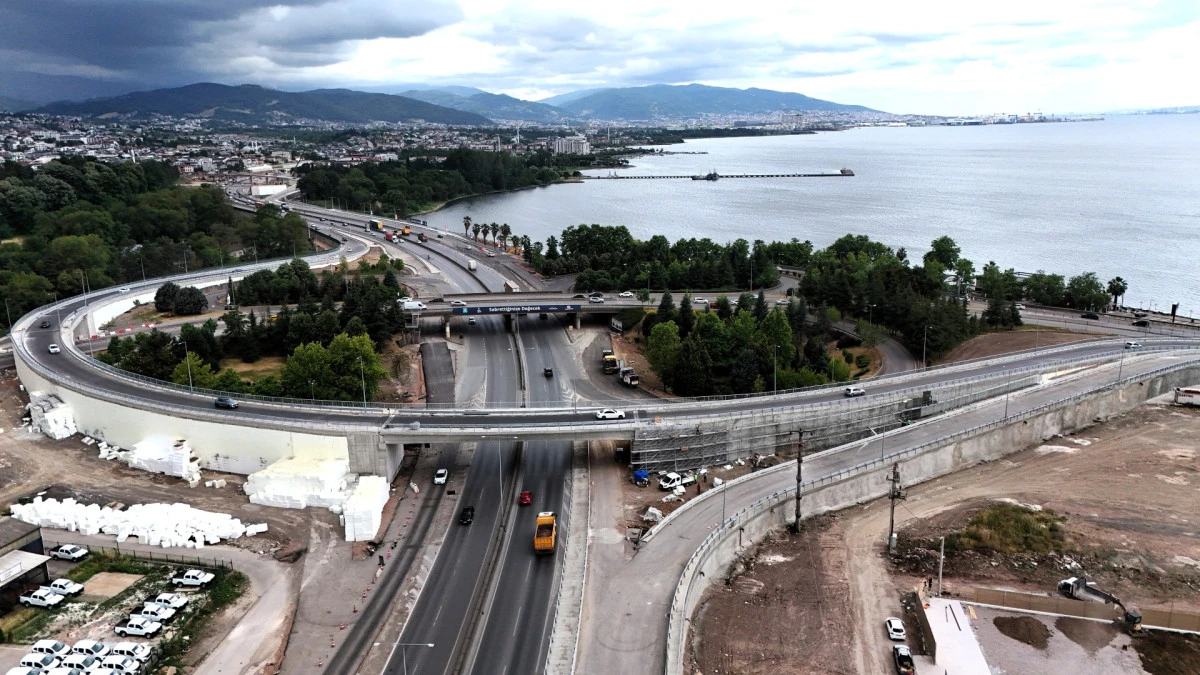 Trafiğin y&uuml;k&uuml;n&uuml; alacak yatırımda ilerleme oranı y&uuml;zde 82