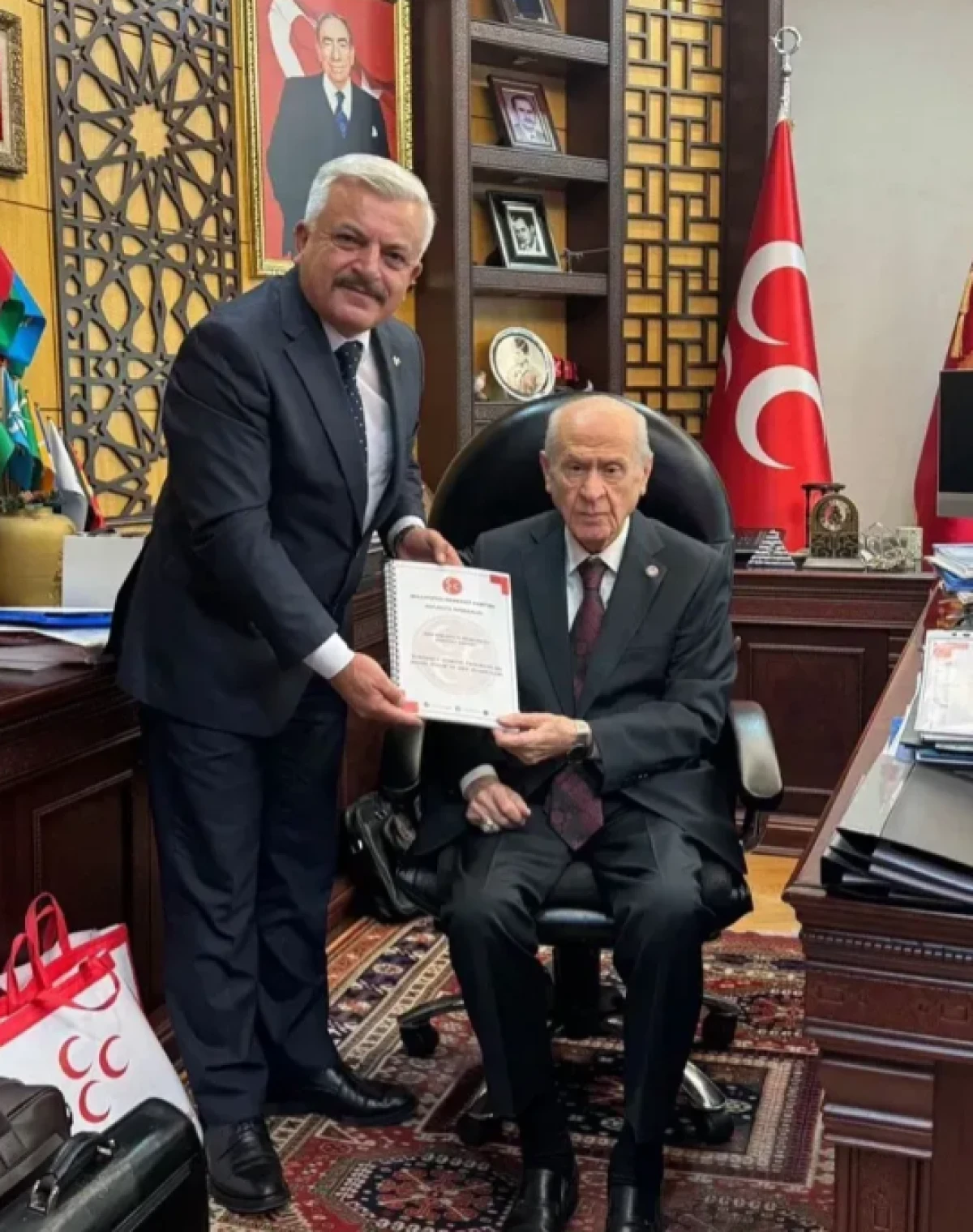 Tuncay Batı’dan Bahçeli ziyareti! Devlet Bahçeli: Sizlere güveniyoruz