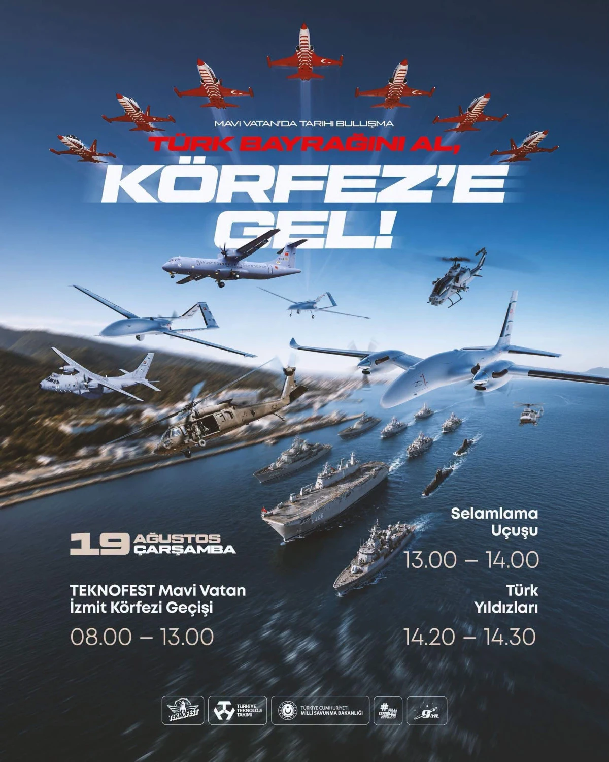 T&uuml;rk bayrağını al, K&ouml;rfez&rsquo;e gel!