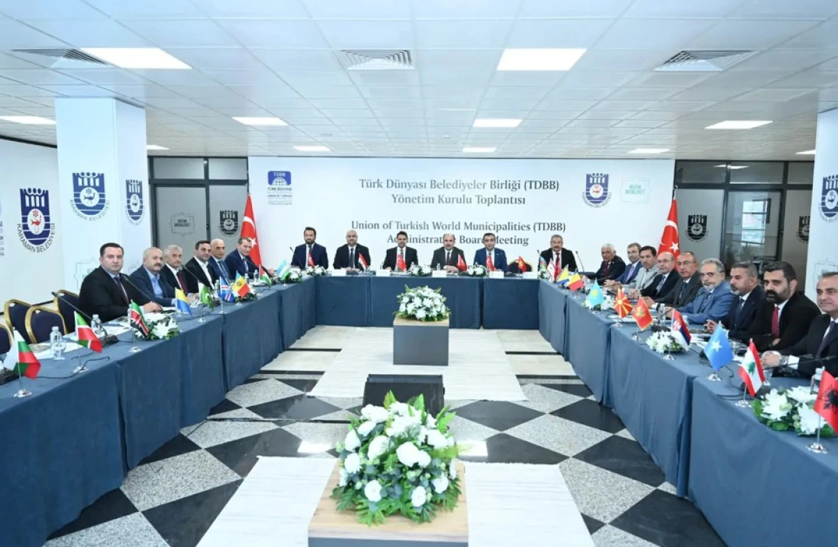 T&uuml;rk D&uuml;nyası Belediyeler Birliği&rsquo;nde İş Birliği ve Dayanışma Vurgusu