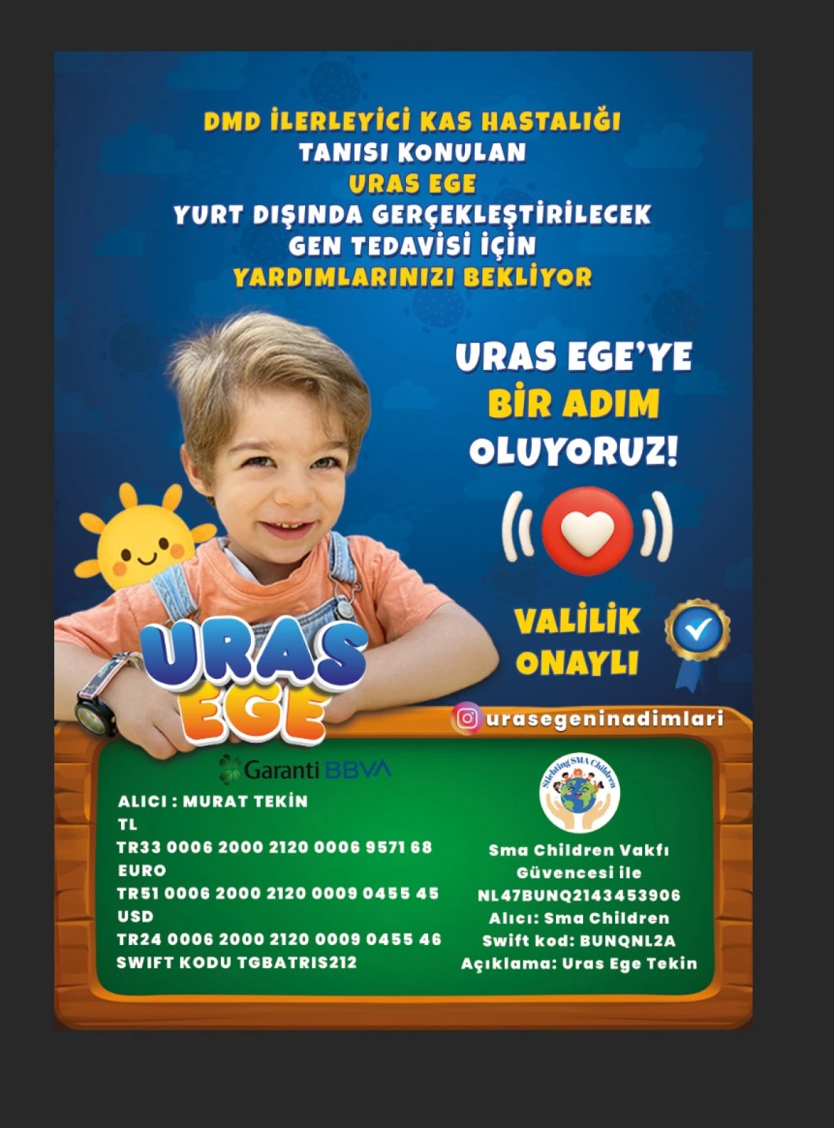 Vali Aktaş, DMD Kas Hastası Uras Ege’nin Ailesiyle Bir Araya Geldi