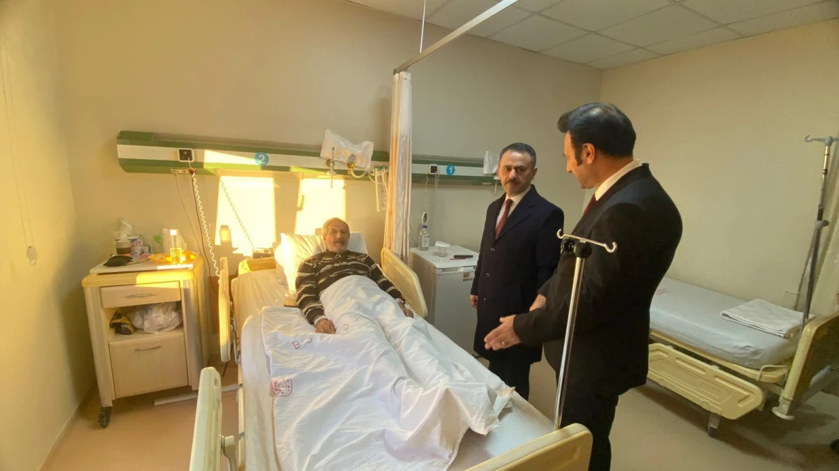 Vali Aktaş, Haftaya Seka Devlet Hastanesi Ziyareti ile Başladı