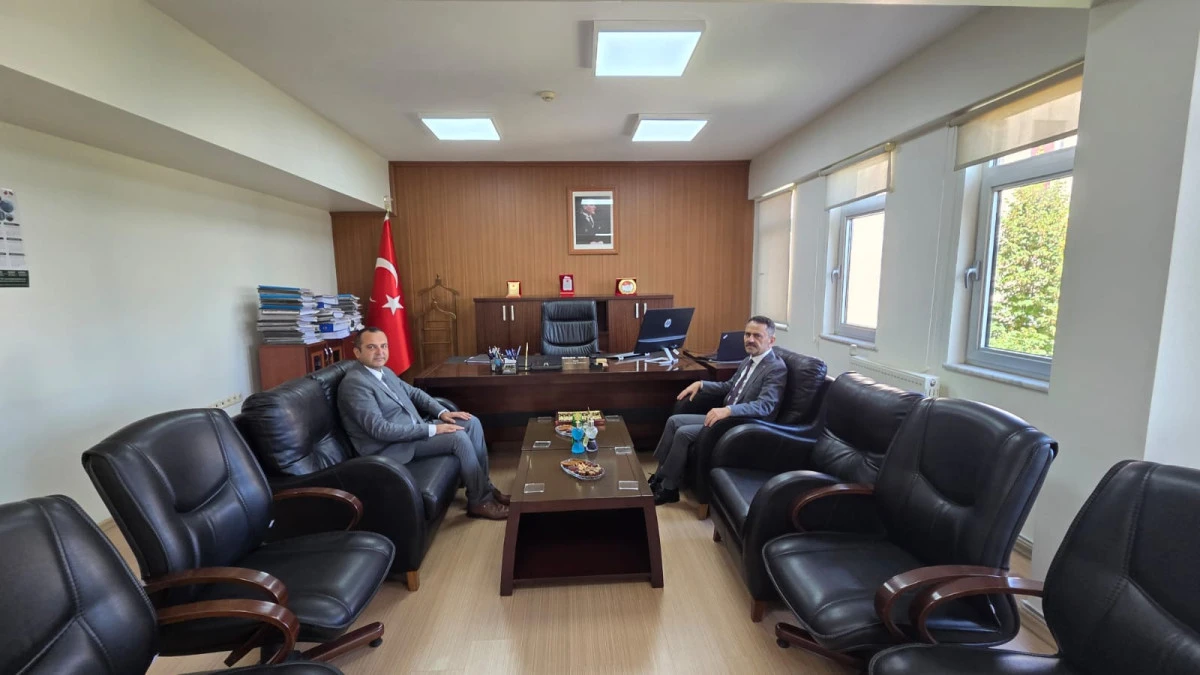 Vali İlhami Aktaş, Kocaeli 2. İdare Mahkemesi Başkanı Cihan Kutlu'ya Adli Yıl Ziyaretinde  Bulundu