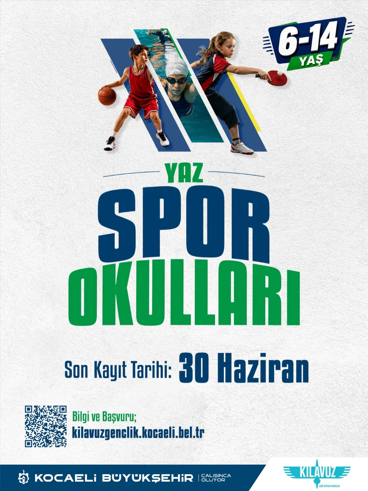 Yaz Spor Okulları ve Herkes İ&ccedil;in Spor programları başlıyor