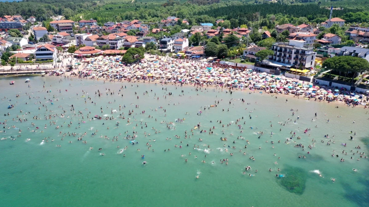 Yazın en g&uuml;zel hali Kandıra&rsquo;da yaşanıyor