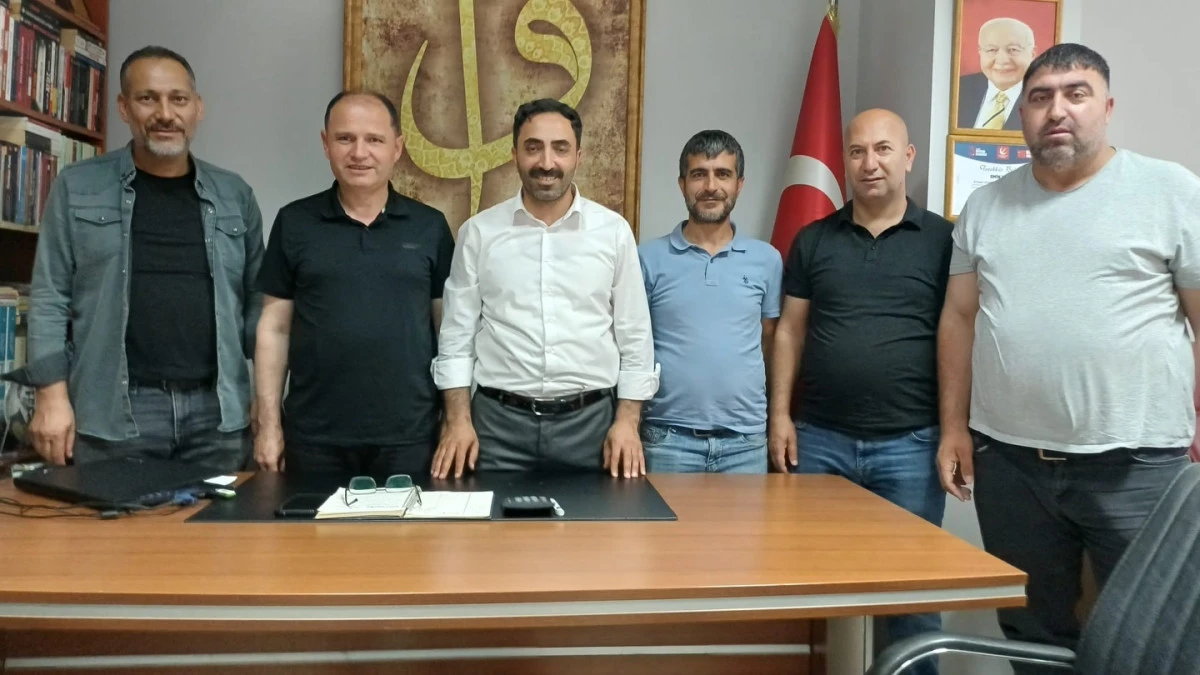 Yeniden Refah Partisi Dilovası İl&ccedil;e Teşkilatından Hayırlı Olsun Ziyareti