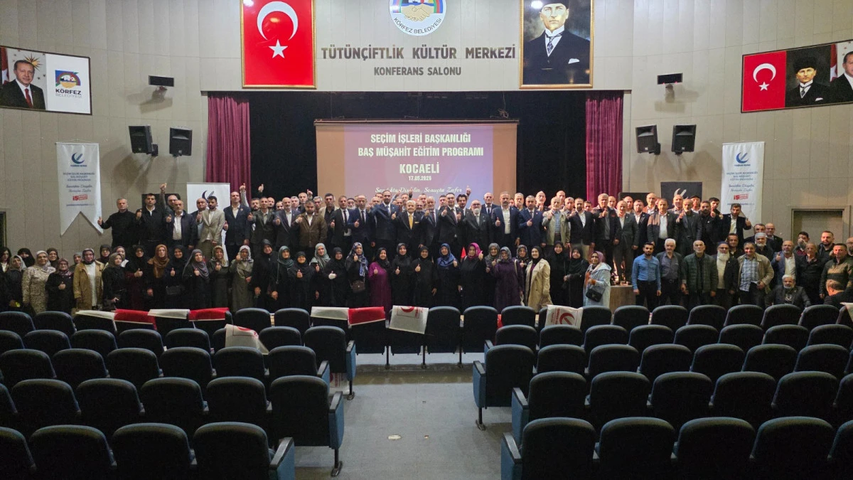 Yeniden Refah Partisi Kocaeli İl Başkanlığı tarafından 17 Mayıs 2026 tarihinde ger&ccedil;ekleştirilen &ldquo;M&uuml;şahit Eğitim Programı&rdquo; na ilişkin basın a&ccedil;ıklaması