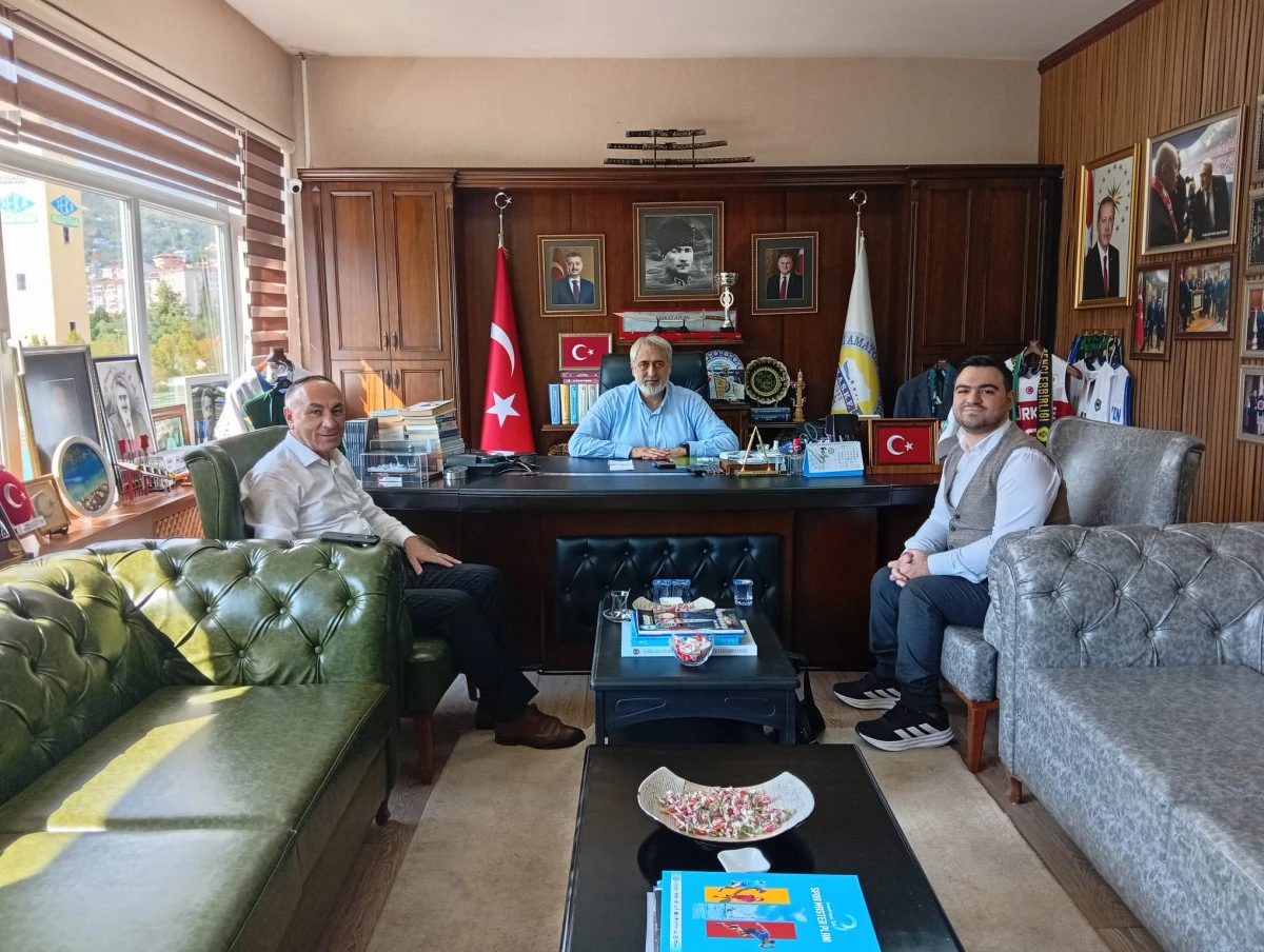 YILDIRIM&rsquo;DAN KOCAELİ ASKF BAŞKANI MURAT AYDIN&rsquo;A ZİYARET