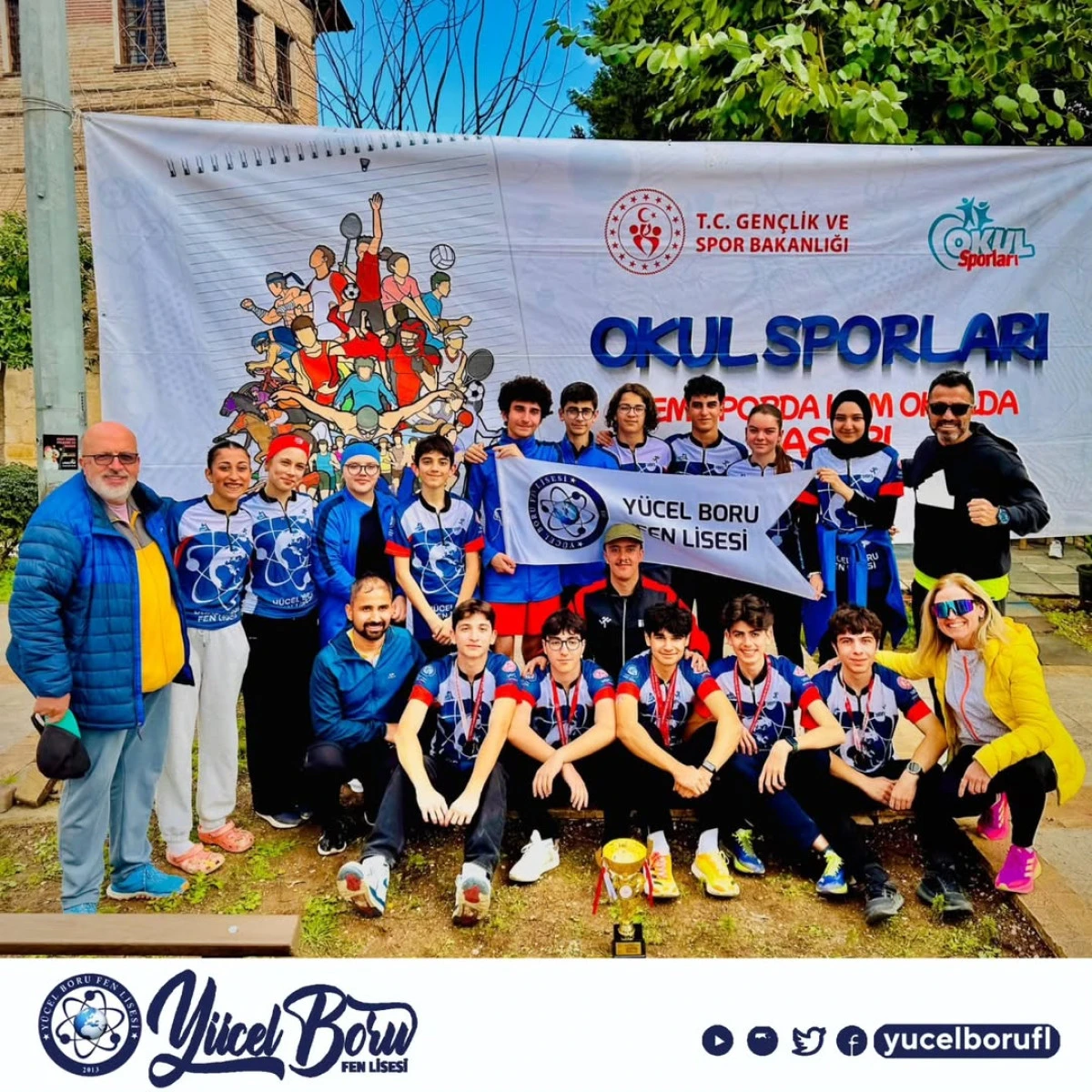 Y&uuml;cel Boru Fen Lisesi T&uuml;rkiye Şampiyonu Oldu