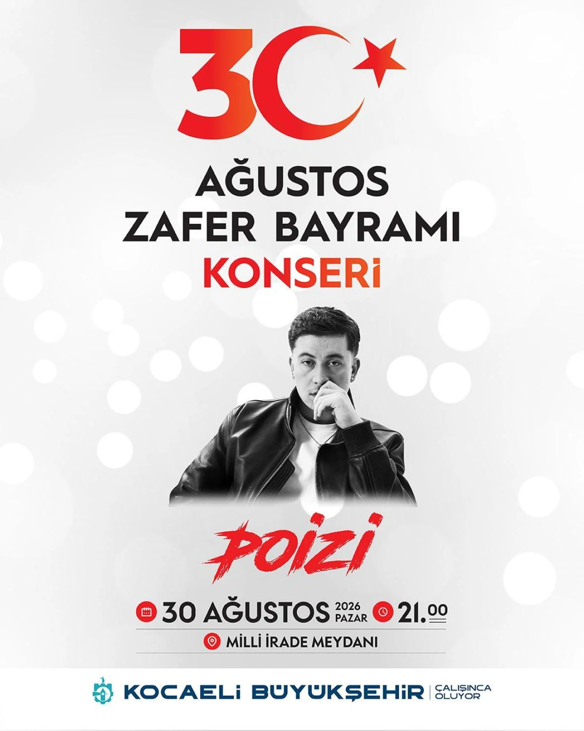 Zafer Bayramı&rsquo;na B&uuml;y&uuml;kşehir&rsquo;den &ccedil;ifte konser