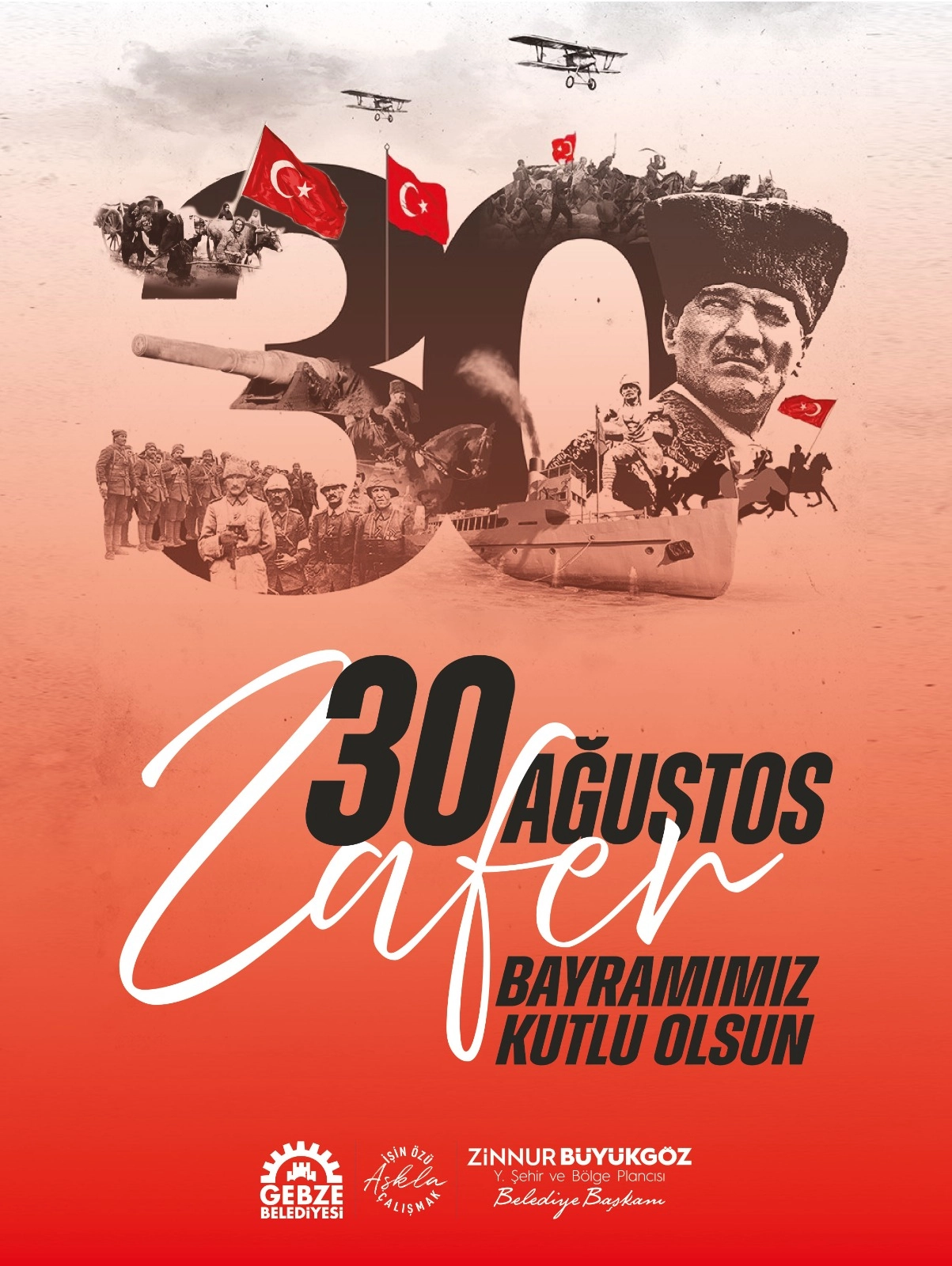 GEBZE BELEDİYESİ 30 AĞUSTOS İLANI